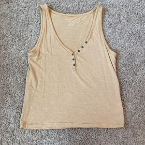 Cropped Abercrombie Tank